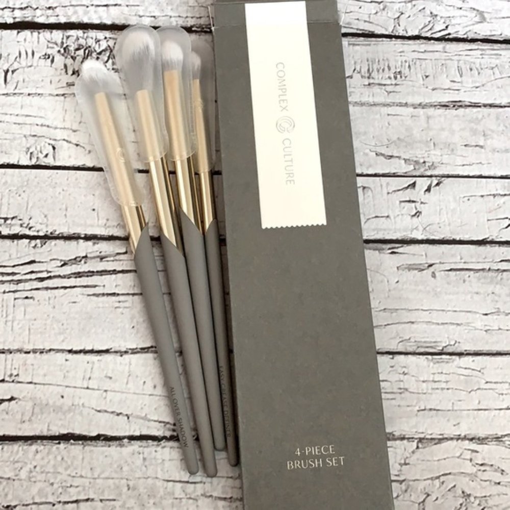 Complex Culture 4 Piece Brush Set NIB